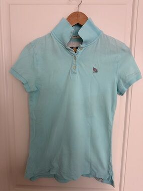 Ruehl No.925 Girls' Light Aqua Polo Shirt